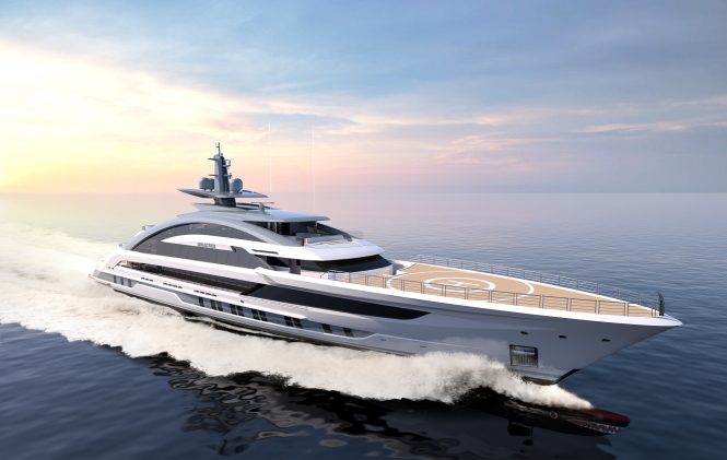 Luxus-Superyacht Project Cosmos von Heesen Yachts