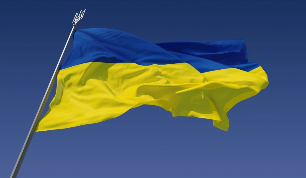 Ukraine-Flagge