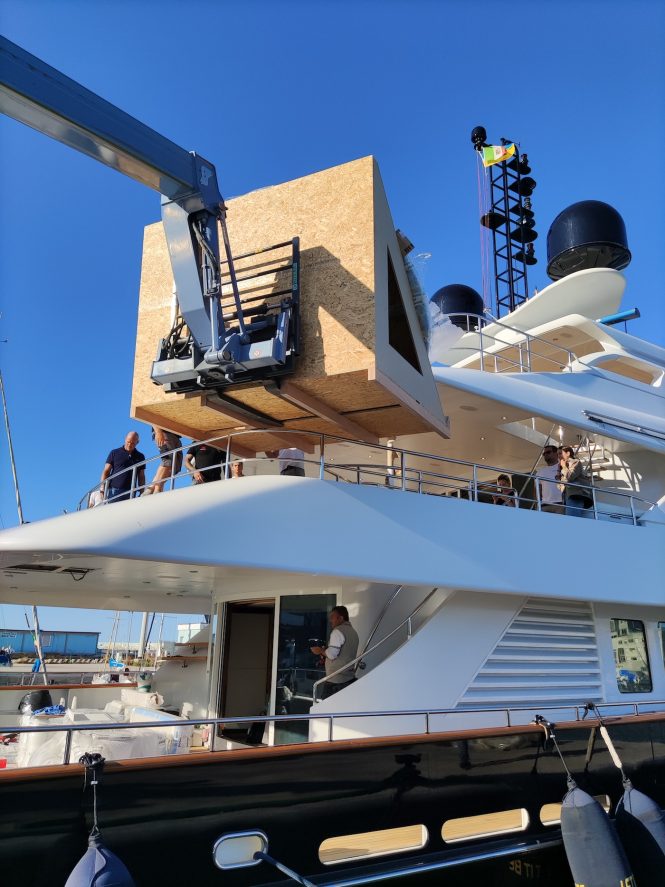 SPACE Y-Yacht bei Cantiere Rossini