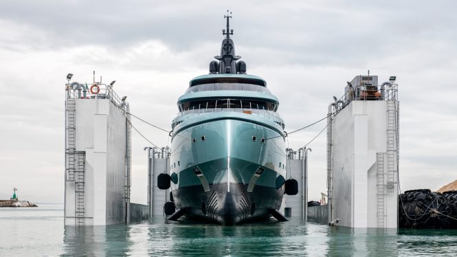 Motoryacht KENSHO vom Stapel gelaufen - The Italian Sea Group - Foto Christopher Scholey