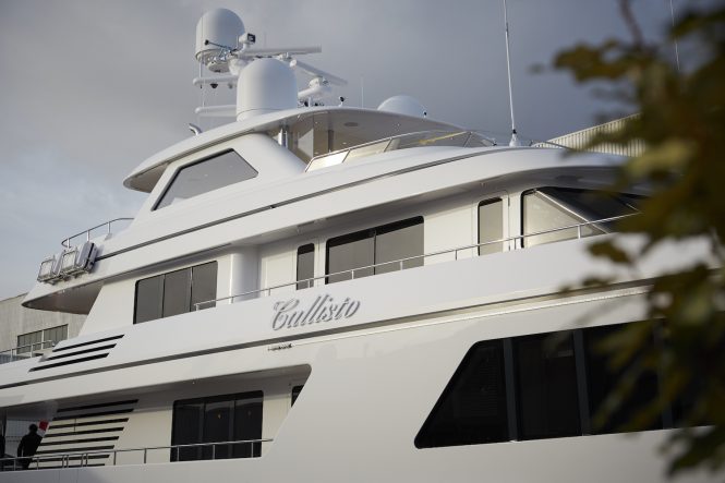 CALLISTO-Yacht von Feadship gestartet