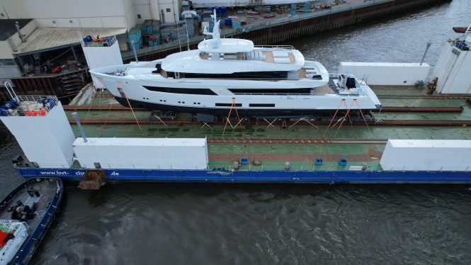 Yacht MOON SAND von Lurssen neu aufgelegt