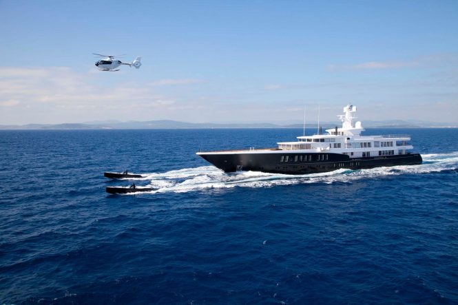 Yacht AIR an der Côte d'Azur verfügbar